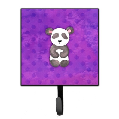Carolines Treasures Polkadot Panda Bear Watercolor Leash or Key Holder BB7375SH4